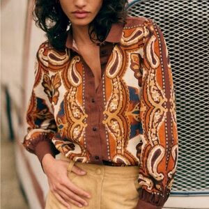 NWOT Sezane Claudio Shirt